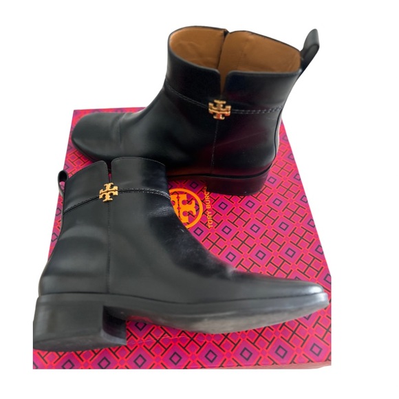 Tory Burch Shoes - Tory Burch Everly Flat Boots Calf